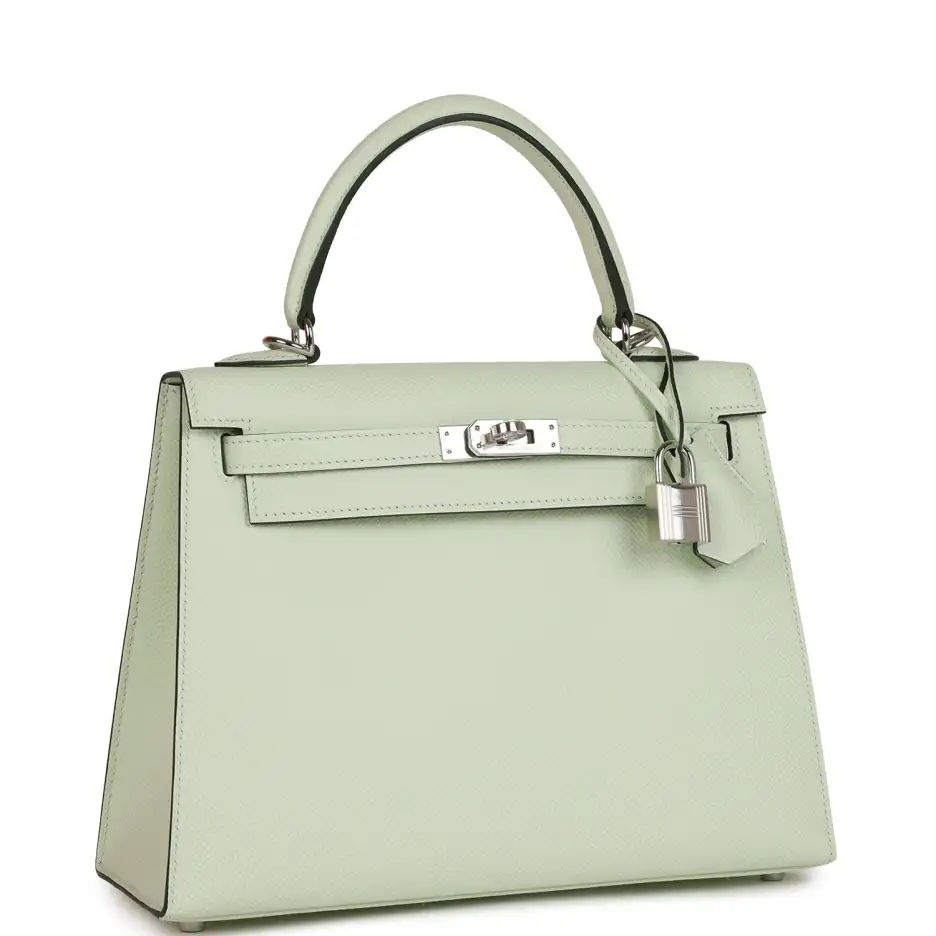 Hermès Kelly Sellier 25 Vert Fizz Epsom Palladium_y (1)