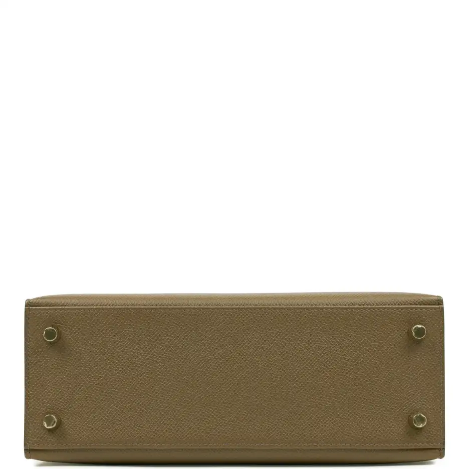 Hermès Kelly Sellier 25 Vert Olive Epsom Gold_yythk (3)