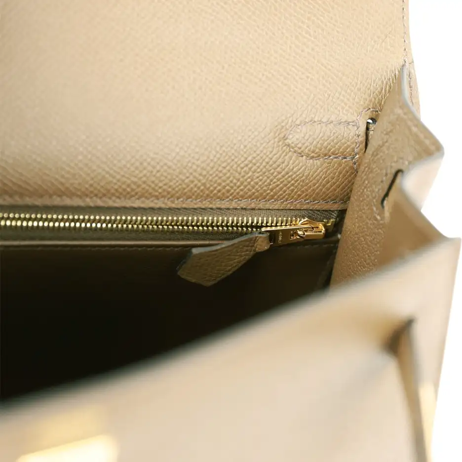 Hermès Kelly Sellier 25 Vert Olive Epsom Gold_yythk (6)