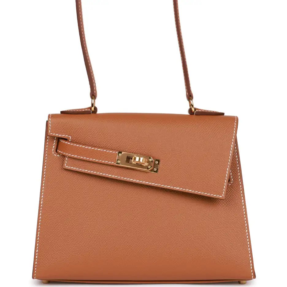 Hermès Kelly Sellier en Desordre 20 Gold Epsom_yyth