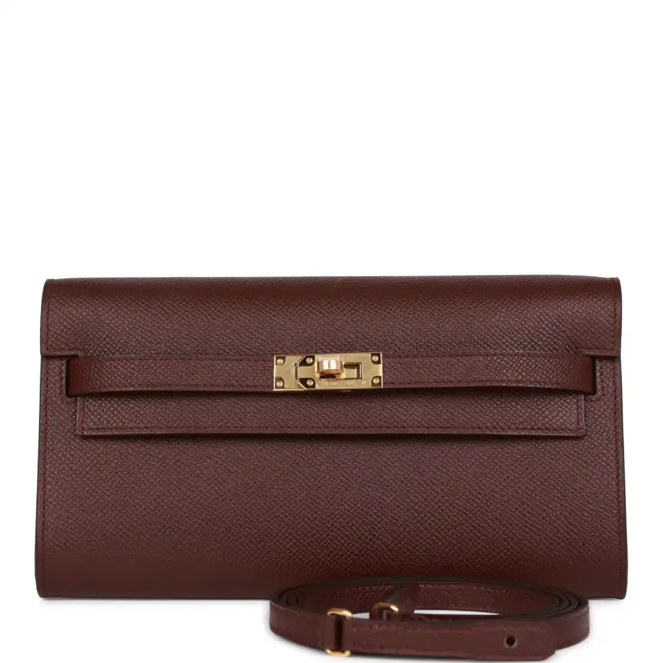 Hermès Kelly Wallet To Go Bordeaux Epsom Gold_yythk