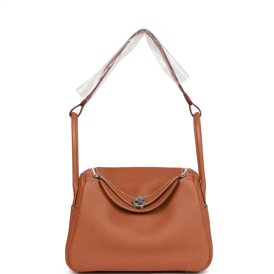 Hermès Lindy 26 Gold Clemence Palladium Hardware (1)