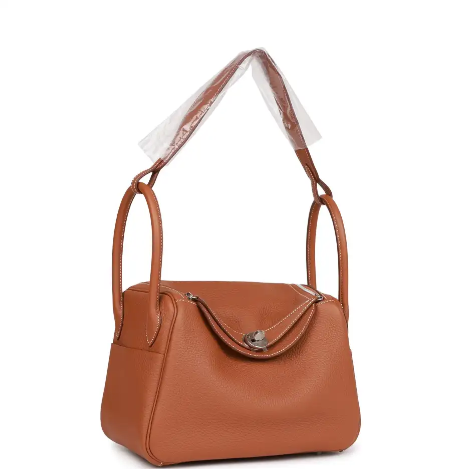 Hermès Lindy 26 Gold Clemence Palladium Hardware (2)