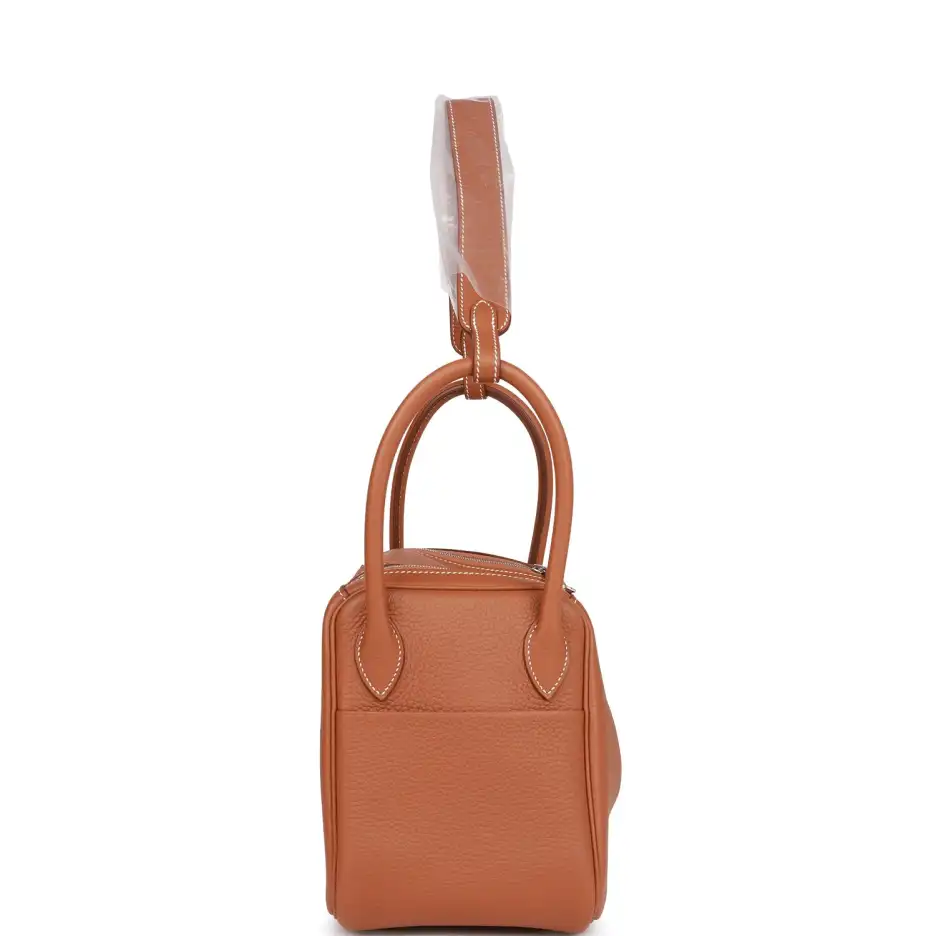 Hermès Lindy 26 Gold Clemence Palladium Hardware (3)