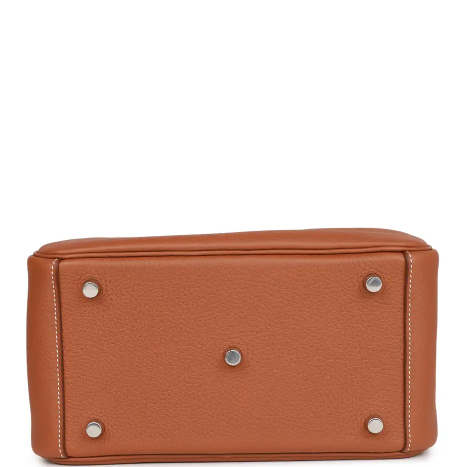 Hermès Lindy 26 Gold Clemence Palladium Hardware (6)