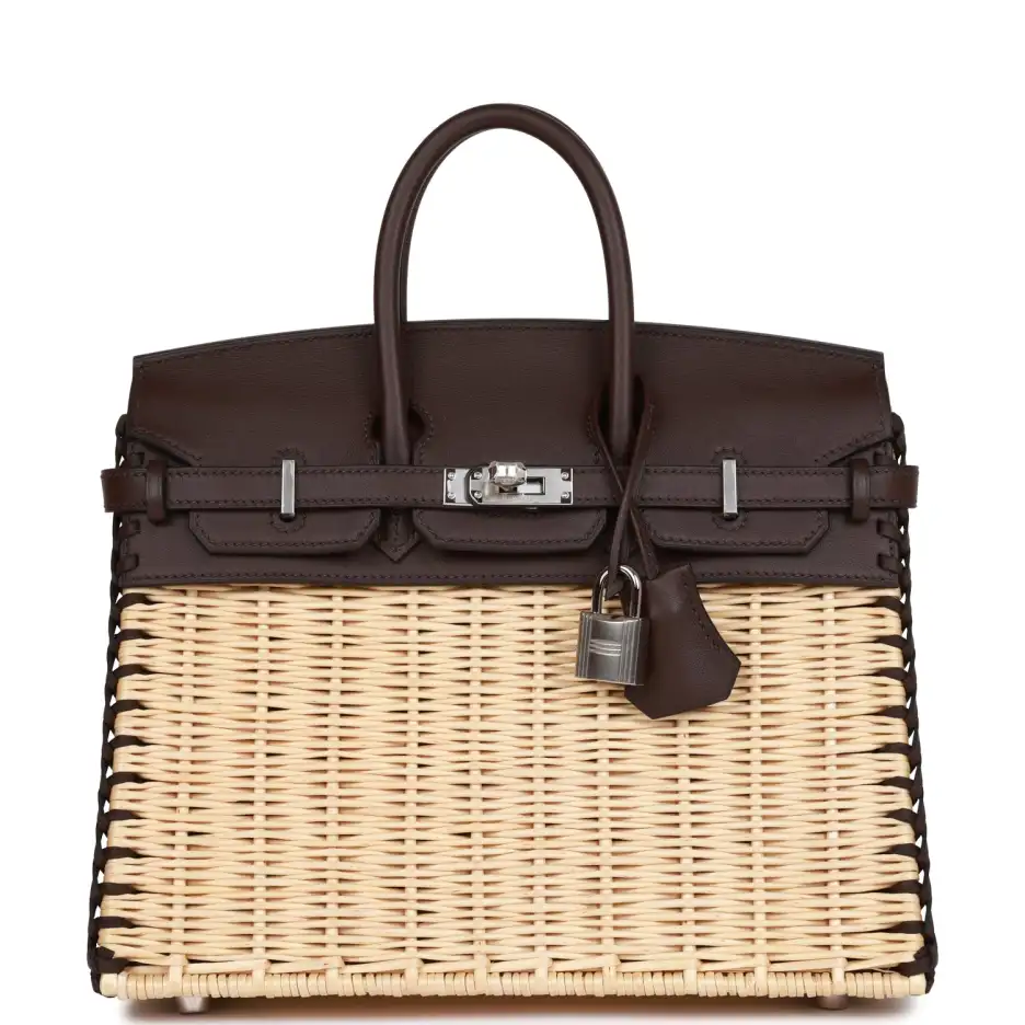 Hermès Picnic Sellier Birkin 25 Rouge Sellier Swift
