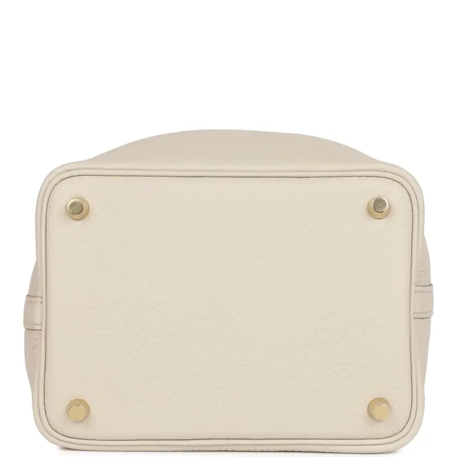 Hermès Picotin Lock 18 Beton Clemence Gold Hardware (5)