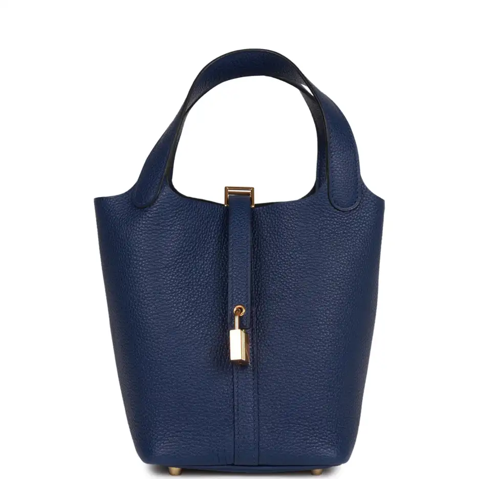 Hermès Picotin Lock 18 Bleu Saphir Maurice Gold_yyt