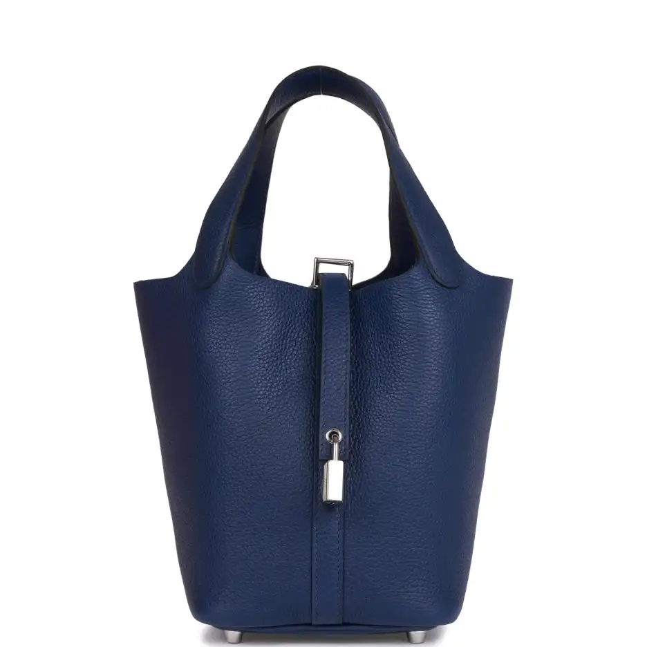 Hermès Picotin Lock 18 Bleu Saphir Maurice Palladiu
