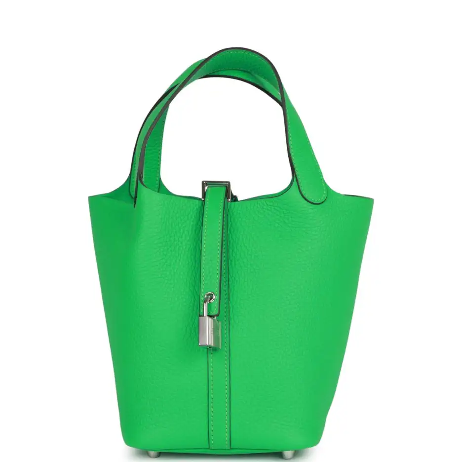 Hermès Picotin Lock 18 Vert Comics Clemence Palladi