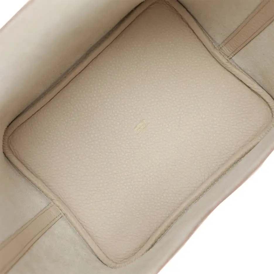 Hermès Picotin Lock 22 Beton Clemence Gold Hardware (6)