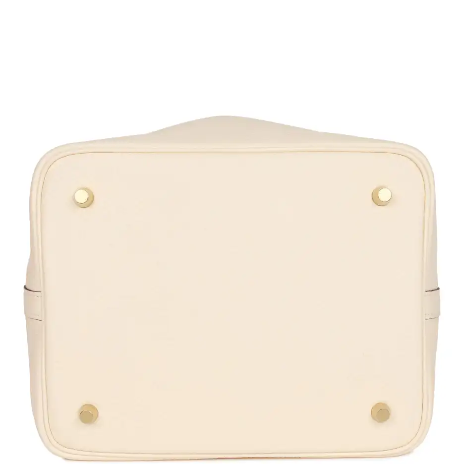 Hermès Picotin Lock 22 Nata Clemence Gold Hardware (4)