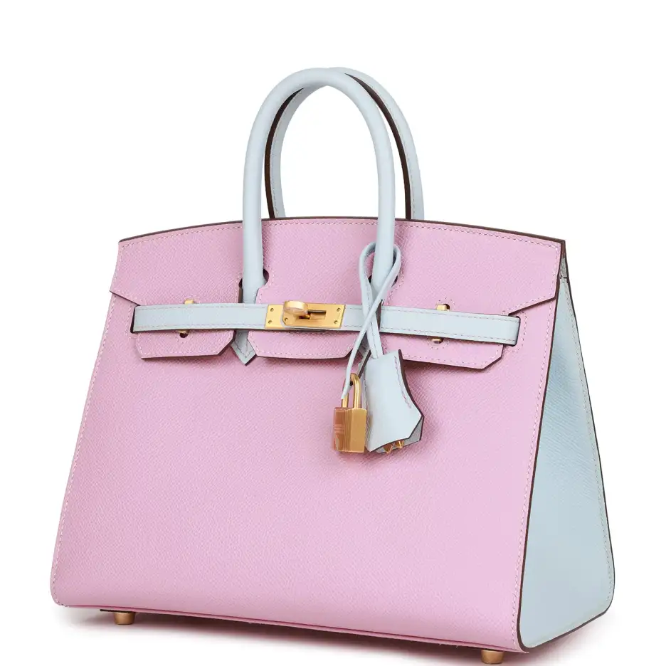 Hermès Special Order (HSS) Birkin Sellier 25 Mauve_ (4)