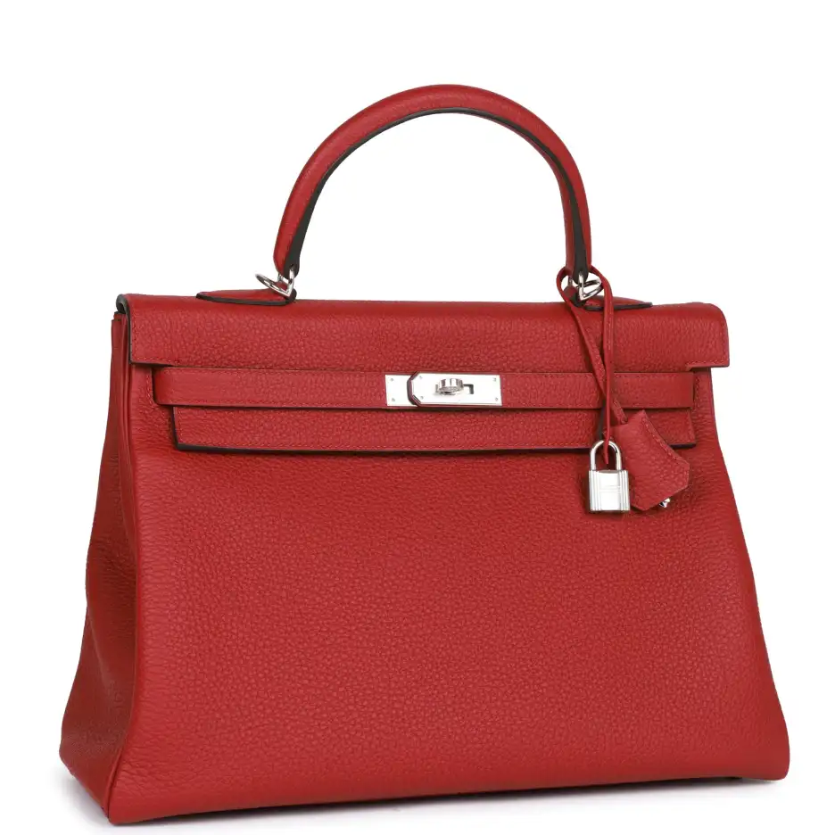 Hermès Special Order (HSS) Kelly Retourne 35 Rouge_ (1)