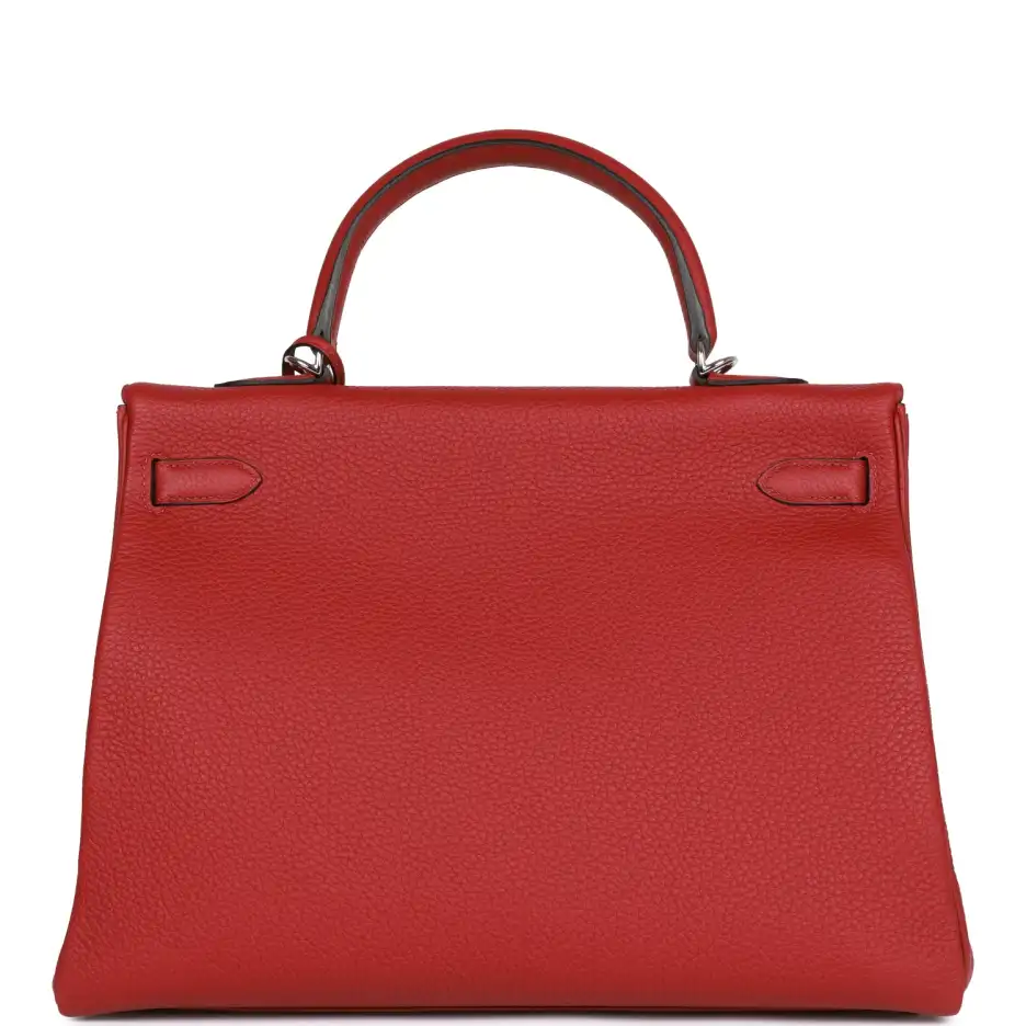 Hermès Special Order (HSS) Kelly Retourne 35 Rouge_ (3)