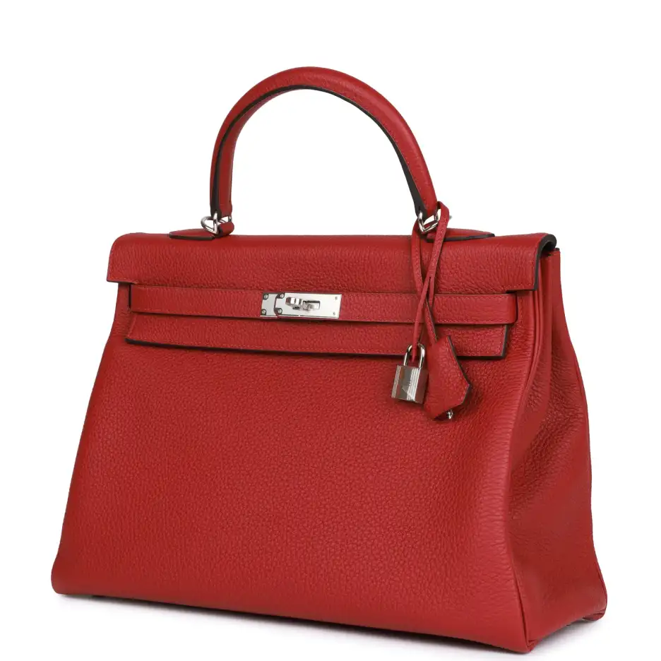 Hermès Special Order (HSS) Kelly Retourne 35 Rouge_ (4)