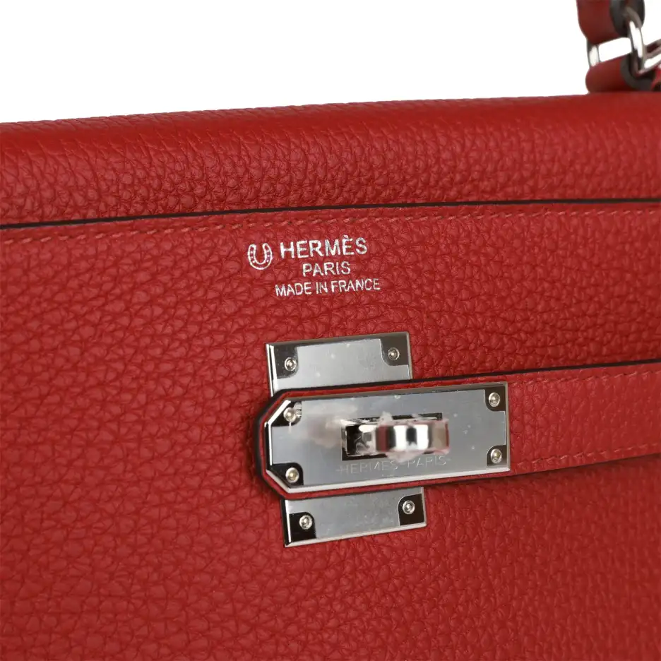 Hermès Special Order (HSS) Kelly Retourne 35 Rouge_ (6)