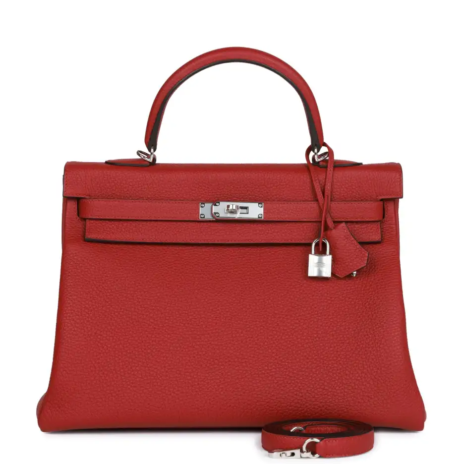Hermès Special Order (HSS) Kelly Retourne 35 Rouge_