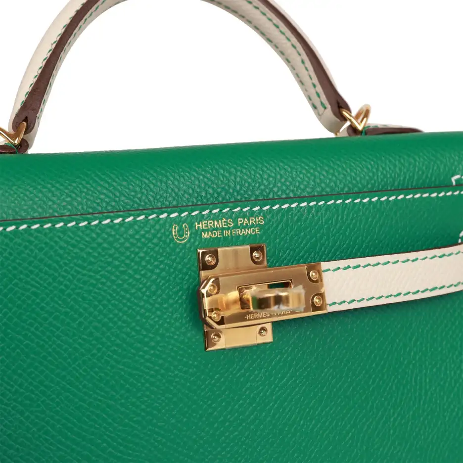 Hermès Special Order (HSS) Kelly Sellier 20 Vert_yy (6)