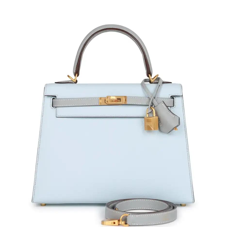 Hermès Special Order (HSS) Kelly Sellier 25 Bleu_yy